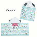 SANRIO POCHACCO HOODED TOWEL CLOVER DESIGN