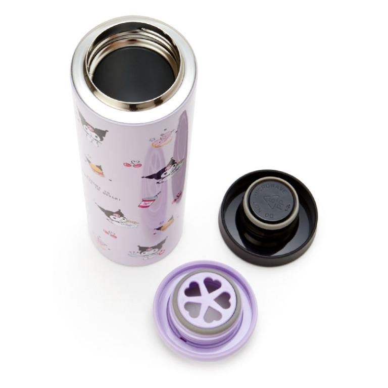 SANRIO KUROMI STAINLESS WATER BOTTLE 480ML