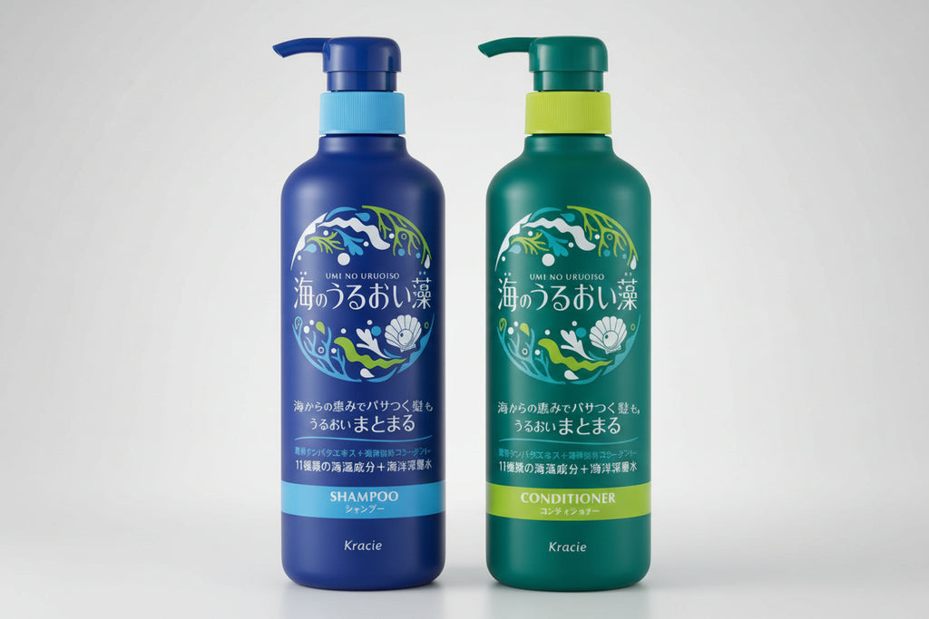 KRACIE UMI NO URUOISO MOISTURE CARE RINSE-IN CONDITIONER 490ML