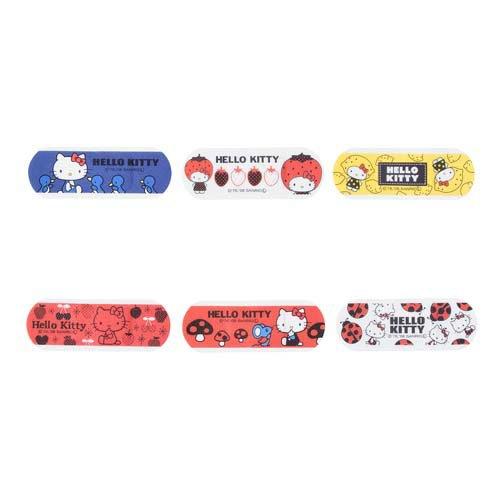 NICHIBAN CARELEAVES HELLO KITTY WATERPROOF BANDAGES 16 SHEETS
