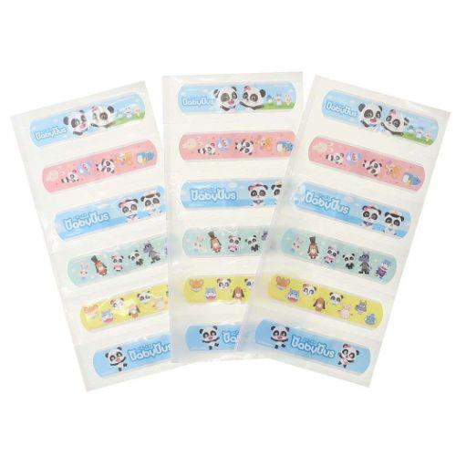 BABYBUS CHARACTER FIRST AID BANDAGES 18 SHEETS