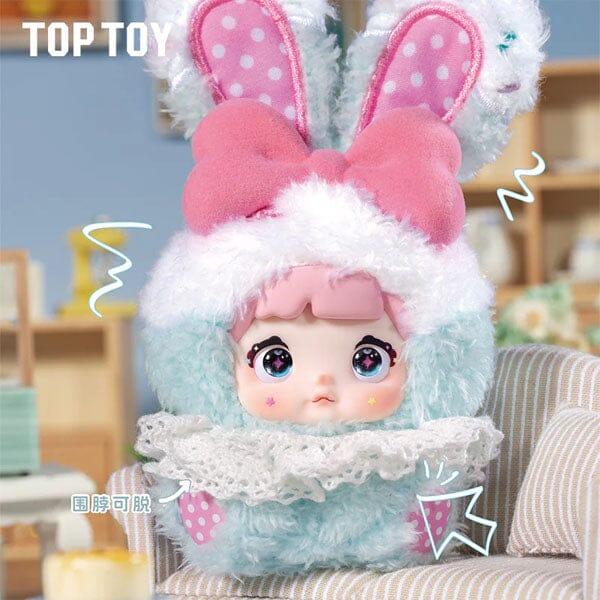 NOMMI BABY SWEETHEART BUNNY PLUSH BLIND BOX - 1 RANDOM