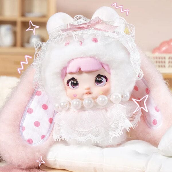 NOMMI BABY SWEETHEART BUNNY PLUSH BLIND BOX - 1 RANDOM