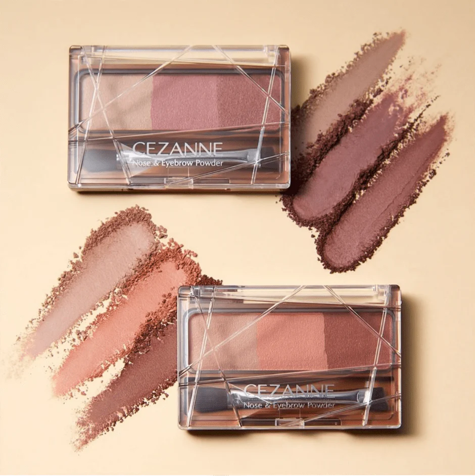 CEZANNE NOSE & EYEBROW POWDER 3G - 3 COLOURS
