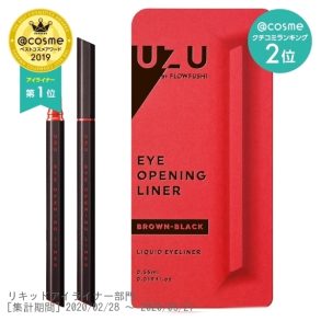 Flowfushi UZU Eye Opening Liner Liquid Eyeliner BROWN BLACK 0.55ml