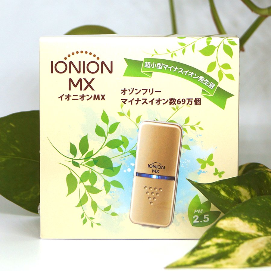 日本 IONION MX 怡奥恩 携带式负离子 空气净化器-防雾霾电子口罩