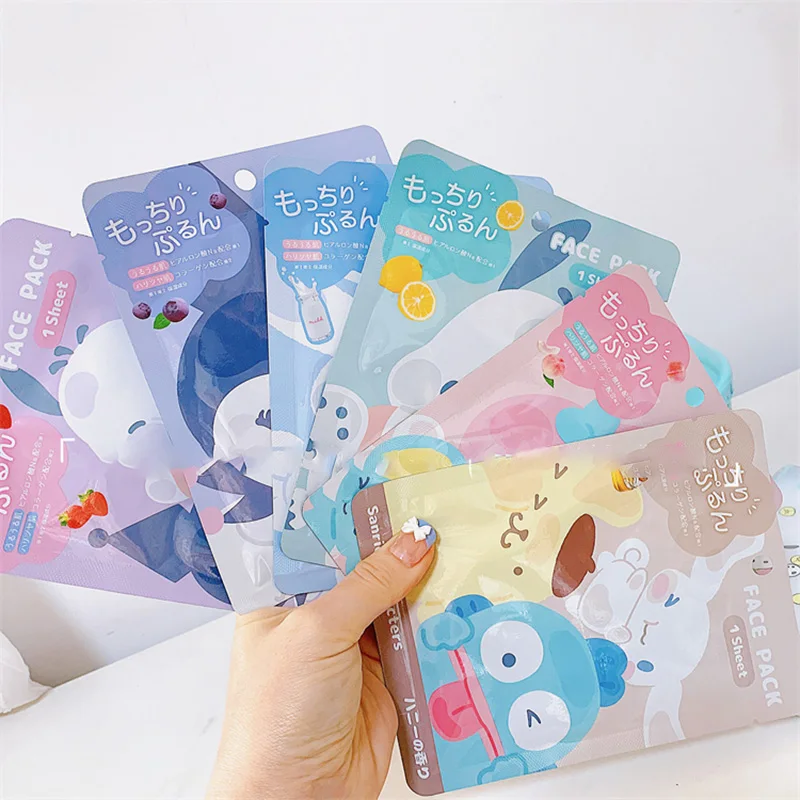 Sanrio Characters Hyaluronic Acid Collagen Contains Moisturizing Sheet Mask Face Mask 1 piece - Image 2