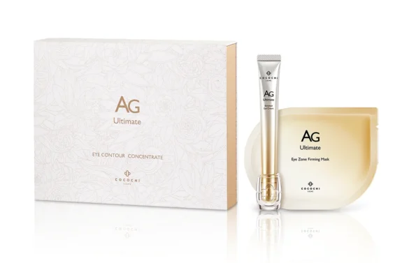 COCOCHI - AG Ultimate Eye Contour Concentrate Set: Eye Cream 15ml + Eye Mask 5 Pairs