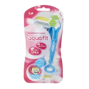 KAI Aquafit Moisturizing Razor 3pcs Set
