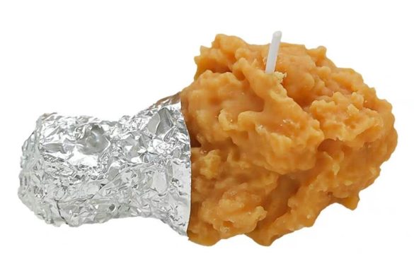 Fried Chicken Drumstick Candle（2pc）