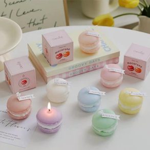 Sweet Macaron Candle