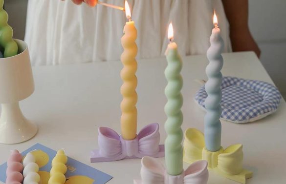 Twist Taper Candle