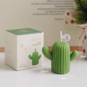 Cactus Shaped Candle