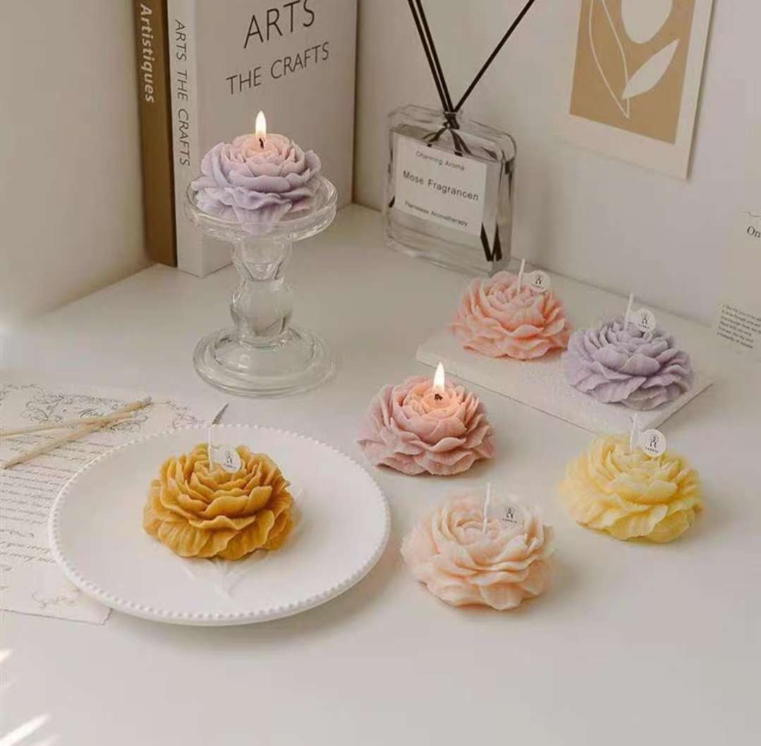 Peony Blossom Scented Candle